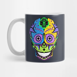 kawaii wrestling skull mask ecopop Mug